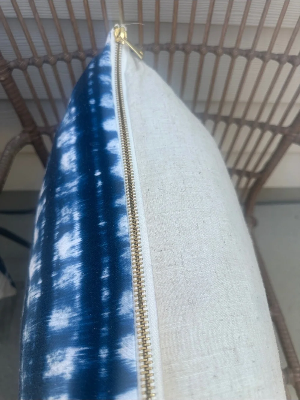 Custom Large Japanese Shibori Pattern Tie-dye Pillows (2)